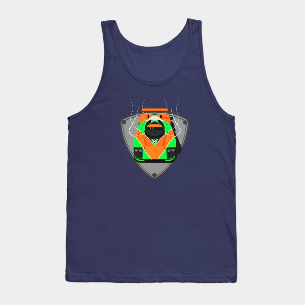 787B Le  Mans Tank Top by AutomotiveArt